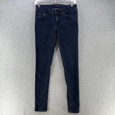 Levi's 535 Womens Leggings Size 5M W28 Denim Blue Super Skinny Pantalones 
