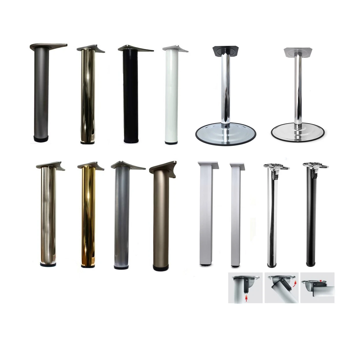 Breakfast bar support legs discount