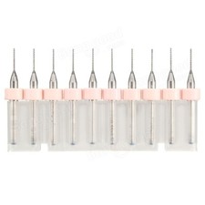 Carbide PCB Drill Bits 10pcs X 0.4mm CNC Print Circuit Board Tungsten Steel