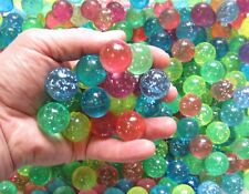 12 SPARKLE SUPER HIGH BOUNCE BALLS HI BOUNCY GLITTER SUPERBALL CAT TOY 27MM 1"