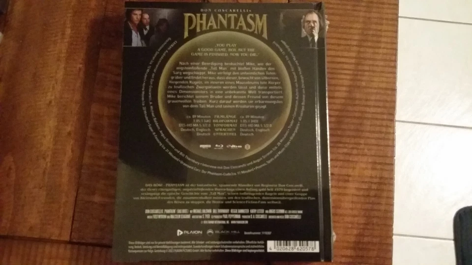 Phantasm (4K UHD 1979) Plaion Mediabook German Import Limited Edition - Image 2 of 2