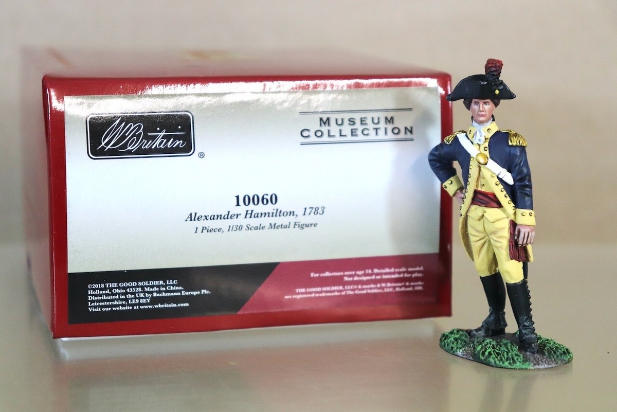 BRITAINS 10060 MUSEUM COLLECTION ALEXANDER HAMILTON 1783 od UK