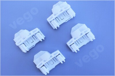 LST Fensterheber Reparatursatz - Gleitstücke Mitnehmer Set Für Audi A4, VW Golf