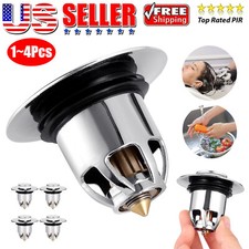 Bathroom Sink Filter Pop-up Anti-clog Drain Strainer Basin Stopper Lot