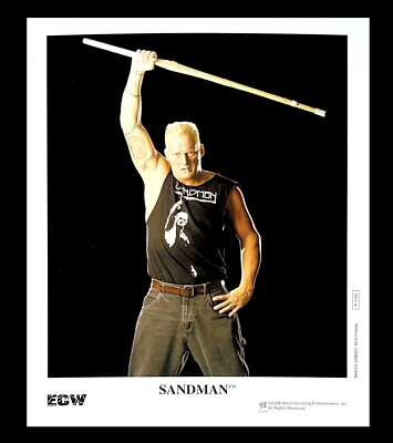 ECWプロレスカード サンドマン ECW Sandman Card Extremely Rare Japan