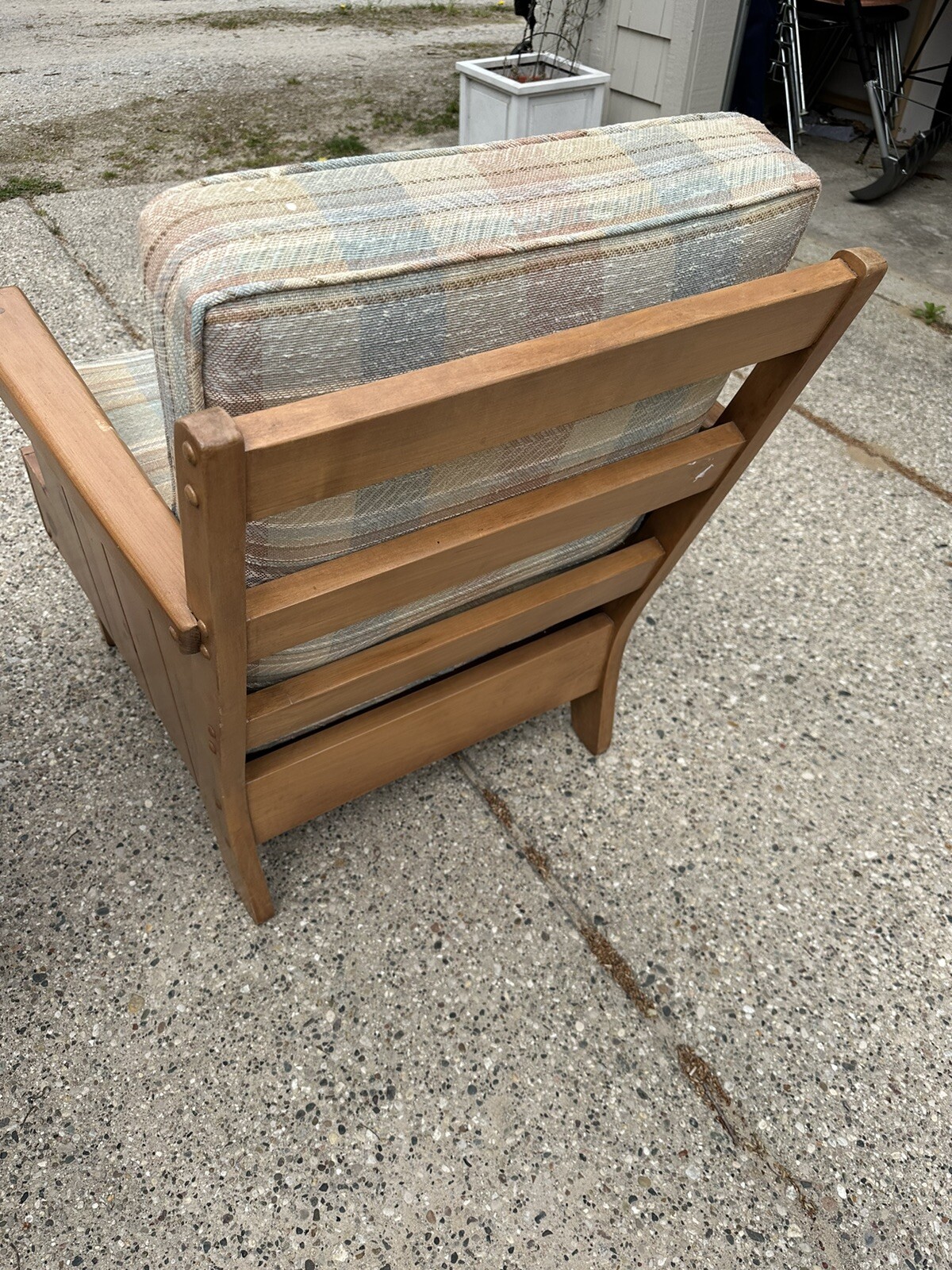 Vintage Habitant Knotty Pine Him & Hers Cabin Cottage Chairs Bay City, Michigan eBay