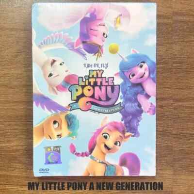 My Little Pony A New Generation DVD 2021 Cartoon Movie All Region ENG SUB