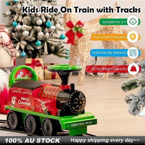 Kids Ride On Train Eelectric Car With Track / Toddler Walker / Carriage Toy AU - Picture 33 of 33