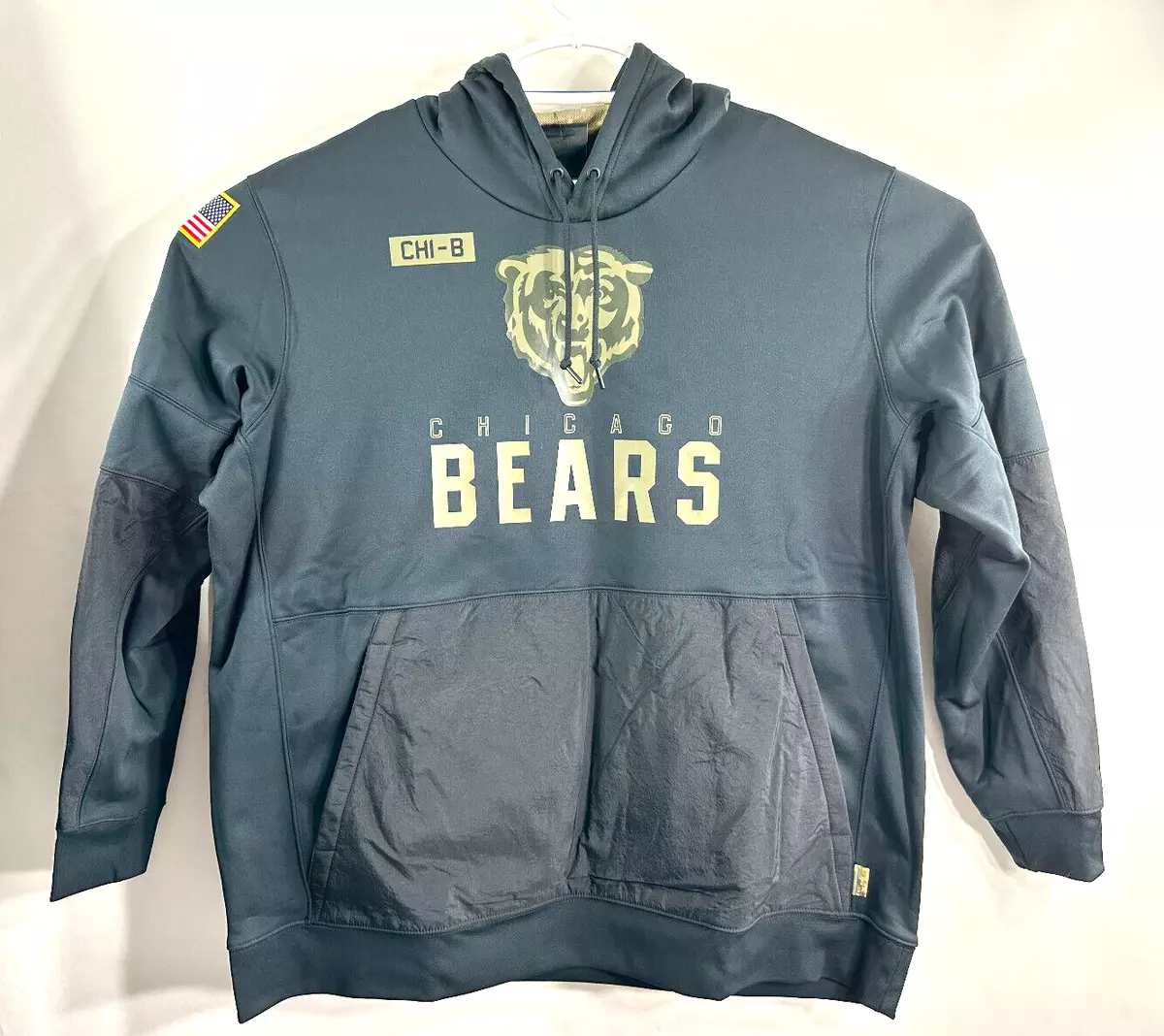 Chicago bears online hoodie 3xl