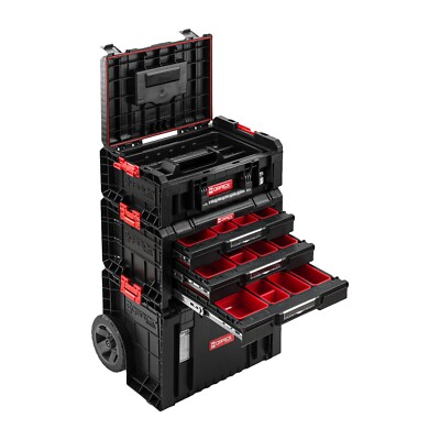 Werkzeugtrolley 3in1 Set QBRICK 9404 Werkzeugkasten Werkzeugbox Organizer