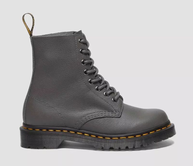 Dr Martens 8 Hole 1460 Pascal Gunmetal Virginia image 5