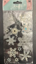 Jolee's Boutique Winter Snowflakes Snow Dimensional Sticker Scrapbooking Crafts