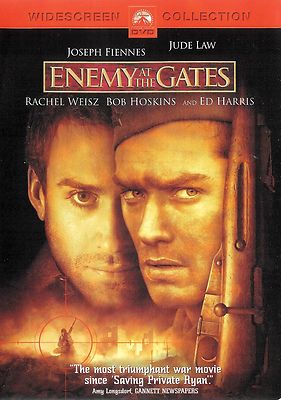 Enemy At The Gates - Jude Law - New Factory Sealed DVD - FREE Shipping USA