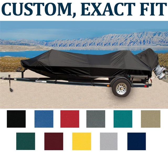 7OZ CUSTOM FIT BOAT COVER RANGER COMANCHE Z518 W/ TM W/ JACK PLATE 2010