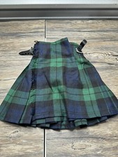 The Kilt Irish Heritage Green Casual Tartan Kilt Size 4