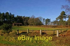 Photo 6x4 Coldharbour Cricket Pitch in winter 265 metres above sea level! c2008