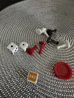 Assortment Of Replacement Game Pieces,dice