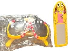 Vintage 1980s Mcdonalds Kid Size Hamburglar Sunglasses  Birdie Mirror Bookmark