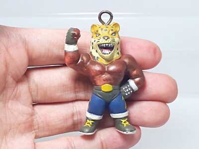 鉄拳　キーホルダー King Tekken II 2 Figure Keychain Namco Vintage Toy Japan S02 2in
