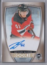 2018-19 Upper Deck The Cup Gold Spectrum Autograph Rookie Michael McLeod RC Auto