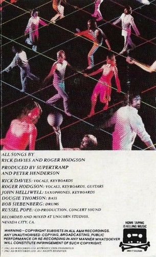 Supertramp ".Famous Last Words.." CASSETTE ALBUM ROCK Pop Rock - Picture 4 of 10