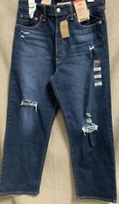   Levi's Women's Ultra-High Rise Ribcage Straight Jeans -Dark Indigo 30  Wx27  L