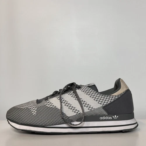 Adidas Originals ZX 500 OG Weave Trainers Gray Low Running Shoes Mens US Size 10