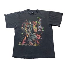 VIntage 1997 Medieval Spawn Todd McFarlane Comic Movie Promo Shirt Sz XL Giant