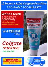 12 boxes x 110g COLGATE SENSITIVE PRO-RELIEF ...