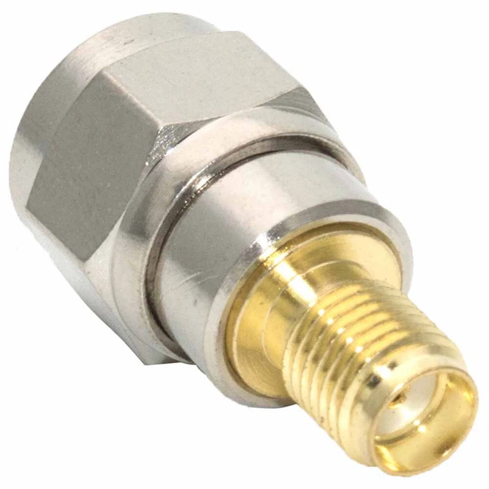 Conector de cable adaptador coaxial RF conector enchufe hembra macho a SMA tipo F 2/4 piezas Foto 3 de 4