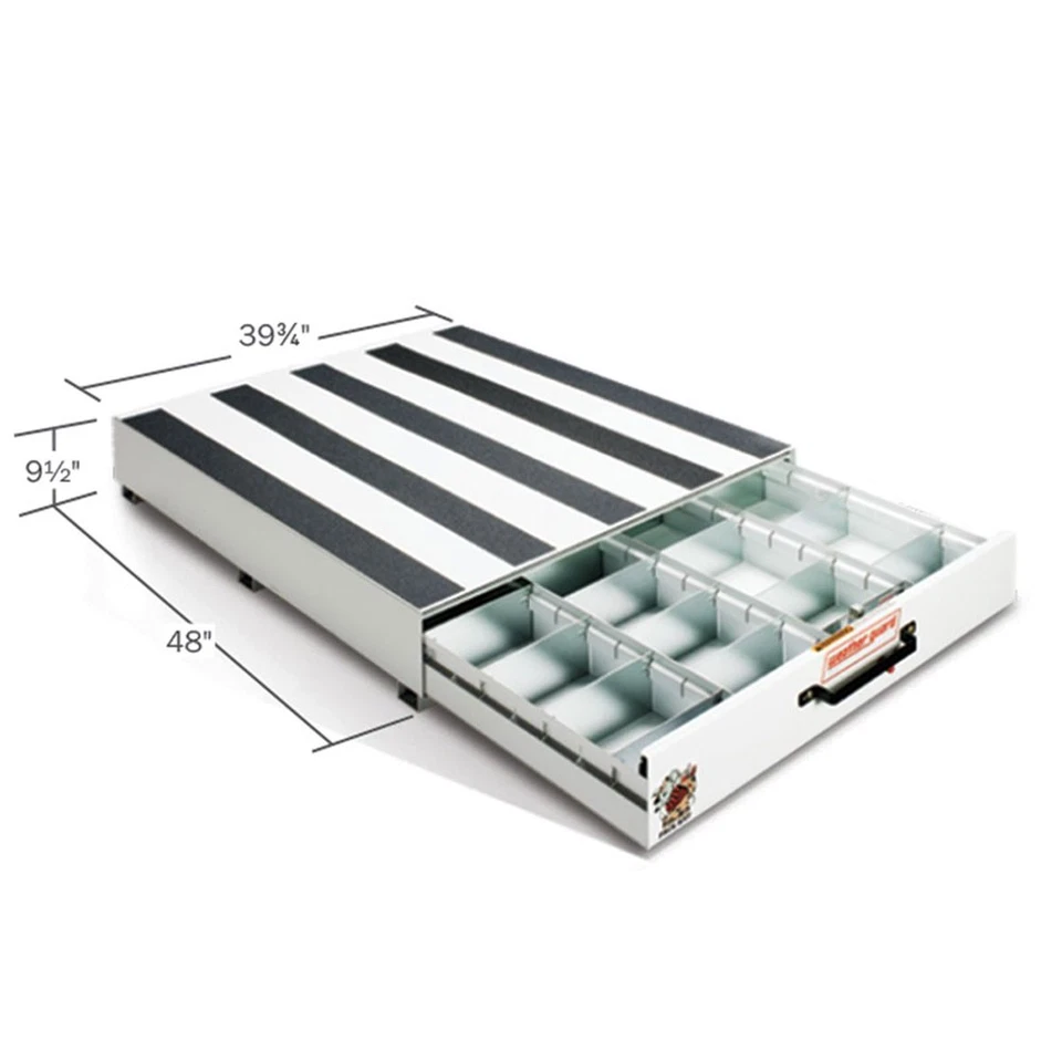 Paquete de 308-3 unidades de cajón RAT Weather Guard, 48" x 39-3/4" x 9-1/2" Foto 2 de 4