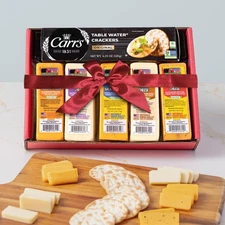 Specialty Wisconsin Cheese & Cracker Gift Box for Parties, Charcuterie Boards