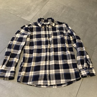Holzfäller Hemd Jacke Gr. 152, dunkelblau-creme, Marke: Vertbaudet, wie Neu!