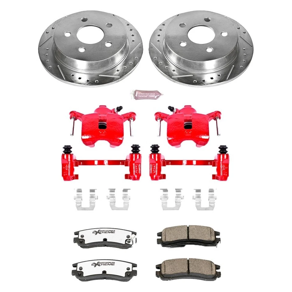 PowerStop KC1558-26 Brake Kit For Chevy Impala 2000-2005 Rear Foto 2 de 4