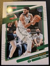 2021-22 Panini Donruss Basketball Jayson Tatum #60 Boston Celtics