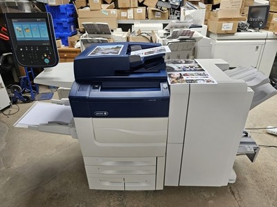 Xerox C60 mit Booklet Finisher und Fiery. (272k Meter!)