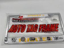 Pittsburgh Pirates MLB Auto License Plate/Tag Frame Chrome Metal New FREE SHIP