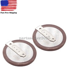 2Pc For Panasonic VL2020 Rechargeable Battery 90 Degrees Leg Car Key BMW E46 E60