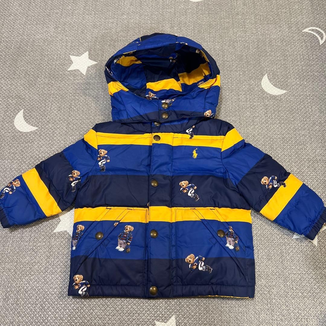 Ralph Lauren Polo Bear Pattern Down Jacket - image 1