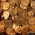 BRIGHT RED Mixed Dates BU Wheat Cent Roll 1940s - 1950s UNC 50 1c Pennies Coins