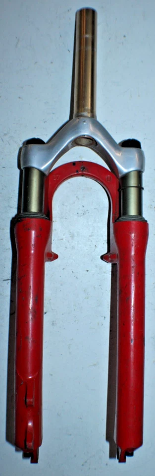 MTB Suspension MTB Fork 26" 11/8" Threadless 165mm Canti Disc Orange USA Shipper - Image 2 of 4