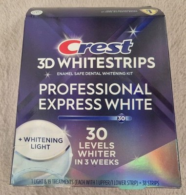 3D Whitestrips Professional Express White