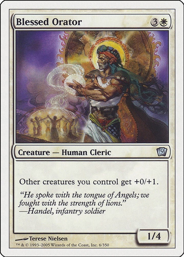 Blessed Orator [9ED - 6]