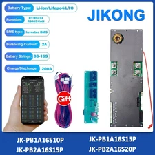JK 8-16S 100A-200A Inverter BMS for Family BMS BT RS485 CAN Energy Storage Lot