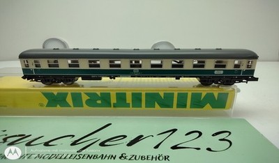 Minitrix N DC 13075 ex 3075 Schnellzugwagen 2.Kl. Büm234 / DB / OVP