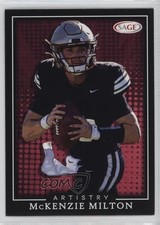 2022 SAGE Artistry McKenzie Milton #75 0x4v