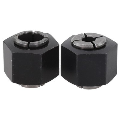 Router Parts Metal Collet Set Including Sizes of Both Options Available