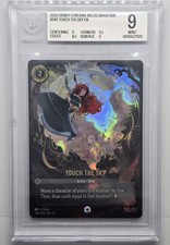 Disney Lorcana Touch the Sky ENCHANTED 240/204 Wilds Unknown BGS 9 Merida Brave