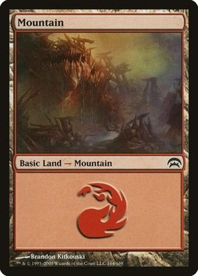 Mountain (164) - Light Play MTG Planechase