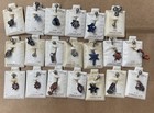 20 Pcs Body Mode Jewelry Surgical Steel Bars .925 Silver Dangles Gems & MoreA1